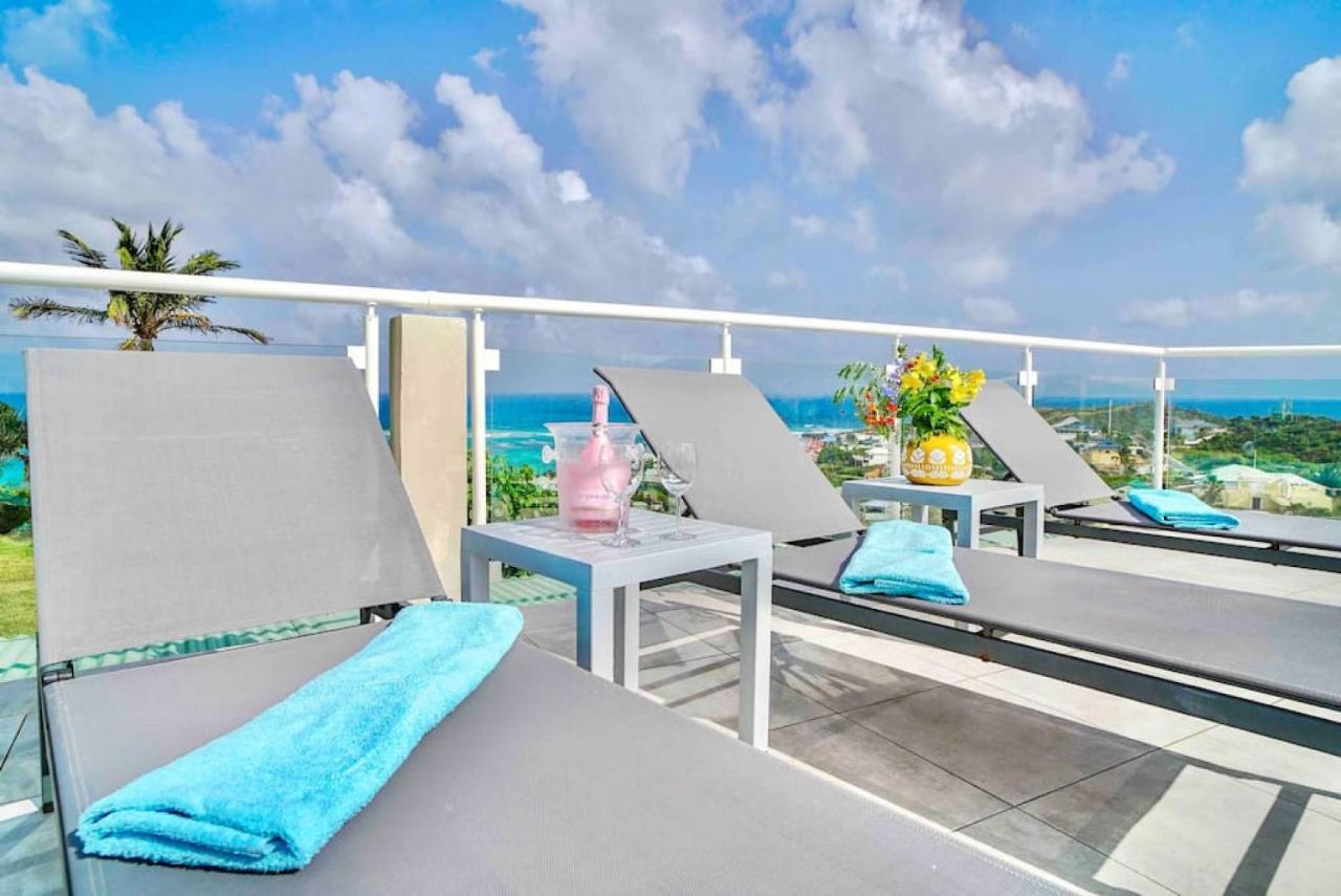 V5 Between Sky And Sea, Caribbean Magical View Oyster Pond Exteriör bild